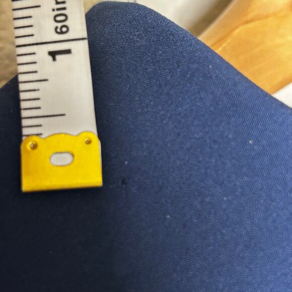 Sail to Sable‎ STS Dress Sz XS Vintage 50s 60s Inspired Trapeze Navy Blue Button - Picture 7 of 10